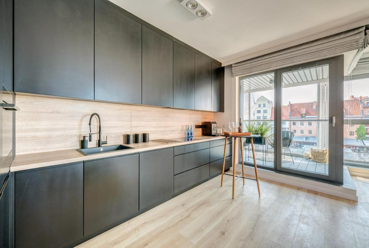 The Black Crane Apartment Gdansk Ngoại thất bức ảnh